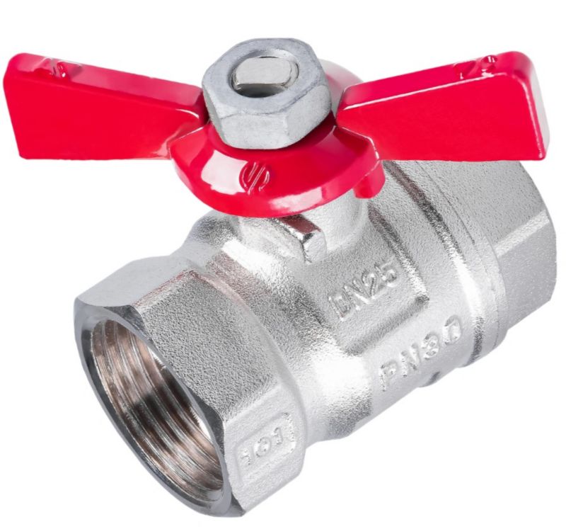 Zawór Arco kulowy do wody z uchwytem motylkowym DN25 GW SENA VA30 25.4 mm 1 szt.