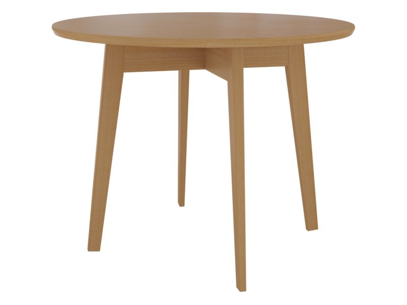 Stół okrągły MIRJAN 24 Skandi 100 natura 1 szt.