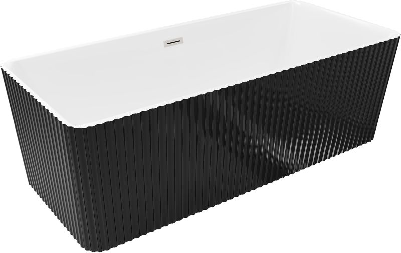 Wanna wolnostojąca Mexen Nila biało-czarna 170x75 cm 1 szt.