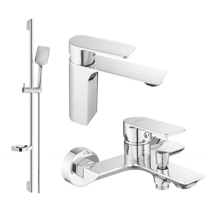 Zestaw wannowy Mexen Alexa chrom 71203DS62-00 1 szt.