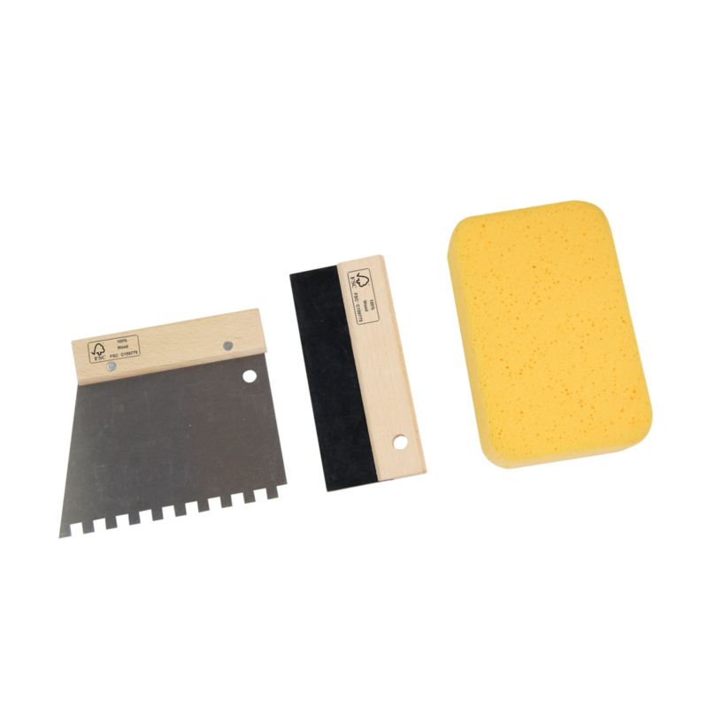 Zestaw szpachelka do nakładania kleju Diall