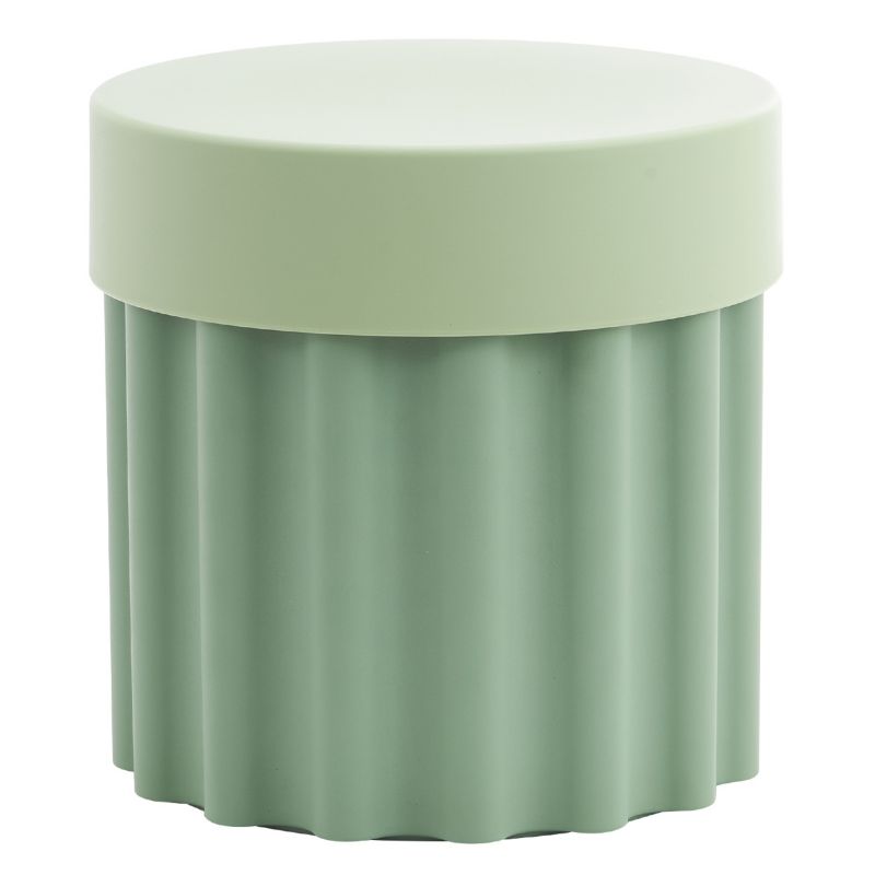 Stolik Pomocniczy Scott Howhomely Plastikowy Zielony Minimalistyczny Dziecięcy 36X37 Cm 1 Szt.