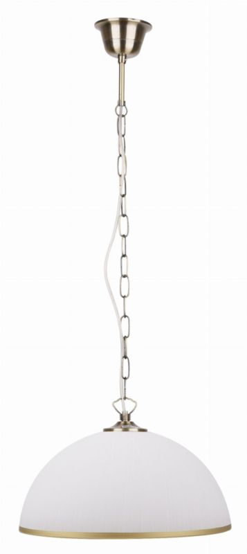 Lampa wisząca Candellux Sugar 7752 złoto-biała 30 cm szerokości 1xE27 x 60W 1 szt.