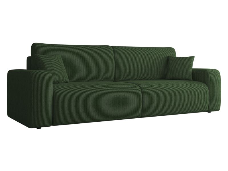 Kanapa rozkładana MIRJAN 24 Piano Sztruks ciemnozielony 1 szt.