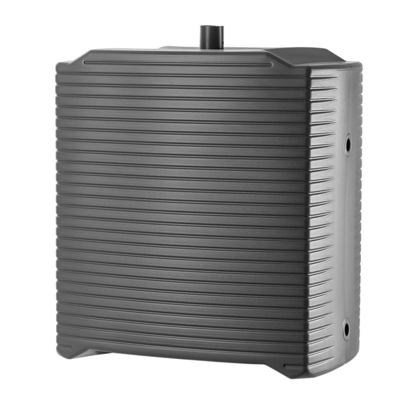 Zbiornik Na Deszczówkę KADAX 125L Wodę Deszcz Beczka Plastikowa modułowa Antracyt 1szt.