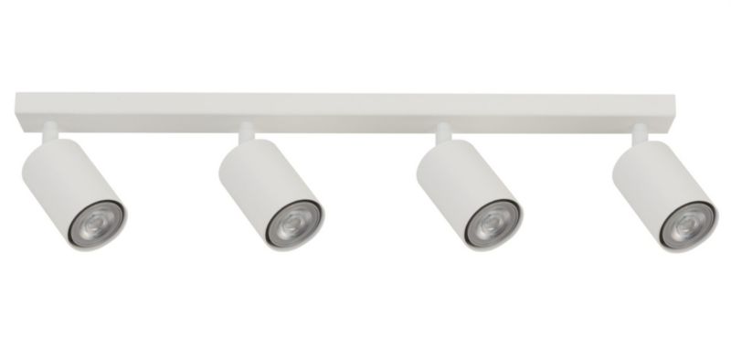 Lampa sufitowa wisząca Sigma Lighting Zoom 6613 biała listwa 4xGU10 x 25W 1 szt.