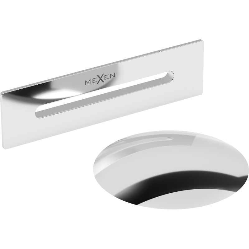 Korek z przelewem do wanny Mexen Uni chrom 1 szt.