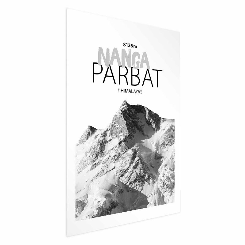 Plakat Artgeist Nanga Parbat 21x30 cm bez ramy 1 szt