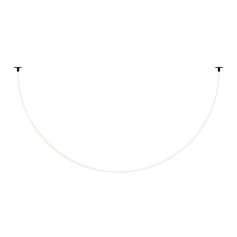 Żyrandol Maytoni Tau czarny wbudowany LED 40W 1 szt.