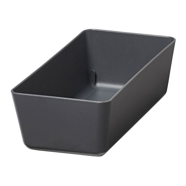 Organizer na sztućce GoodHome Nitaki 9 cm szary