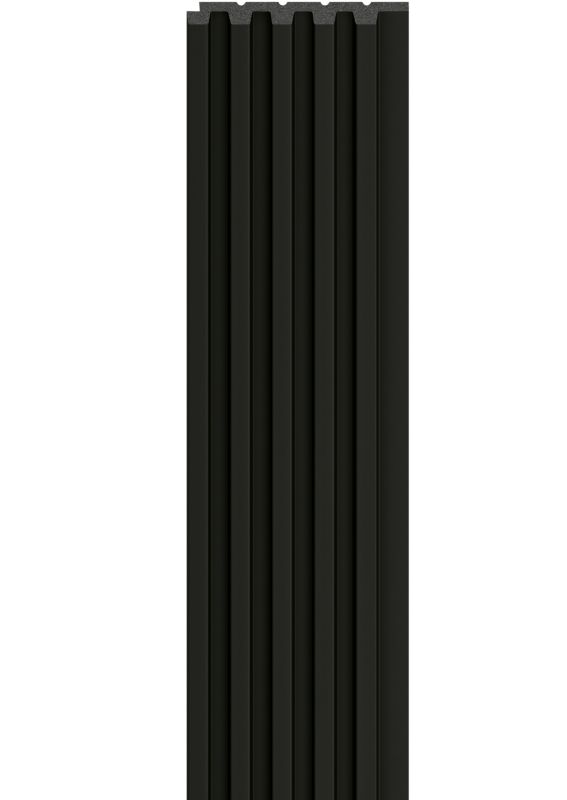 Panel lamelowy ścienny Vox Linerio S-Line kompozyt 265 x 12,2 cm czarny