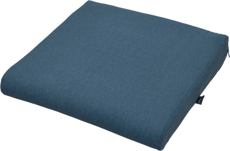 Poduszka na fotel ogrodowy siedzisko AMPO wodoodporna niebieski 1 szt.