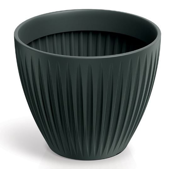 Doniczka Prosperplast Latia Round antracyt 40 cm 1 szt.