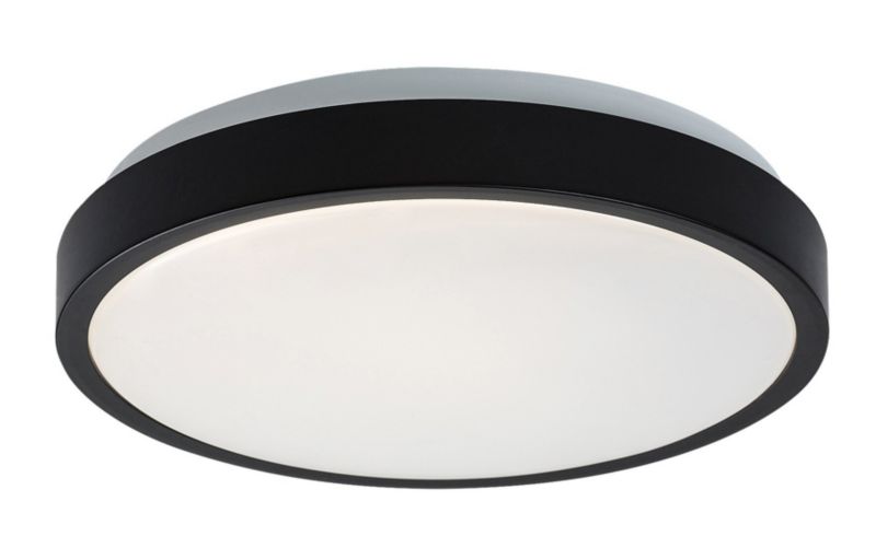 Plafon sufitowy lampa Rabalux Samira czarno-biały LED 18W 4000K 1380lm łazienkowy IP44 wym: 6 x 25 x 25 cm - 1 szt.