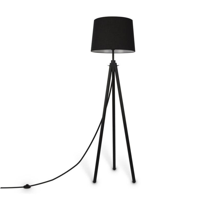 Lampa podłogowa stojąca Maytoni Calvin czarna 1 x E27 x 20W wym: 161,5 x 60,7 x 60,7 cm - 1 szt.