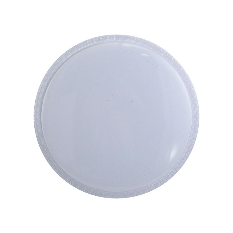 Plafon sufitowy lampa Italux Borla biały LED 24W 4000K 1680lm IP20 wym: 7,5 x 38 x 38 cm tworzywo sztuczne - 1 szt.