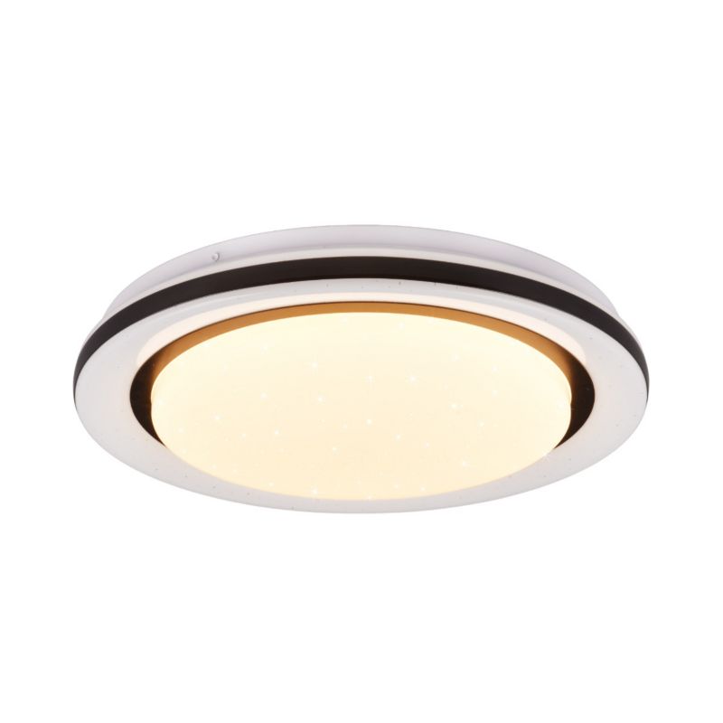 Plafon sufitowy lampa RL Cartida biało-czarny LED 17W 2700K-6000K 2000lm IP20 wym: 7,5 x 38 x 38 cm tworzywo sztuczne - 1 szt.