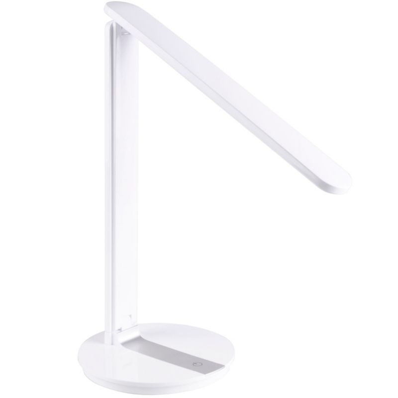 Lampa biurkowa Polux Serra biała LED 8W 3000K-6500K 790 lm IP20 wym: 38.5 x 16.5 x 16.5 cm tworzywo sztuczne - 1 szt.