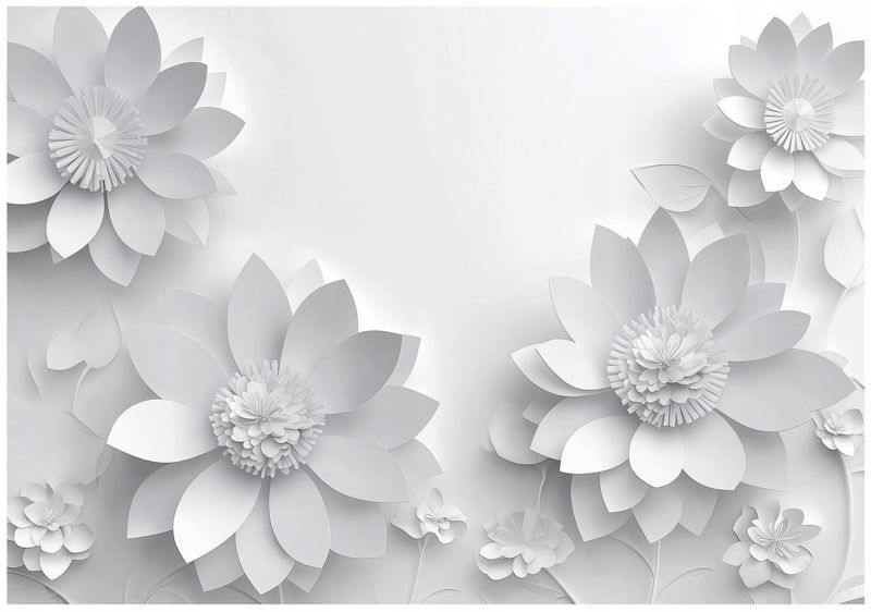 Fototapeta Na Flizelinie WALLARENA 400x280 cm Dekoracja Ścian Tapeta Do Sypialni Salonu Kwiaty 1 szt.