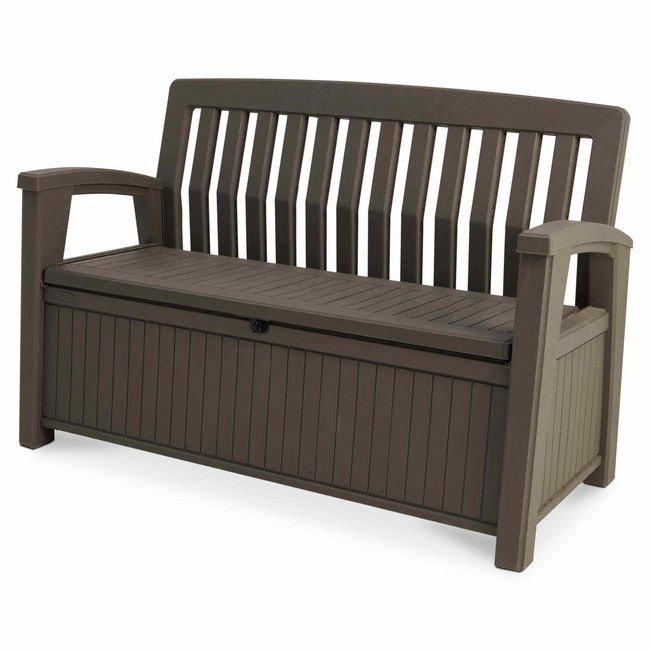 Skrzynia plastikowa Keter patio z oparciem