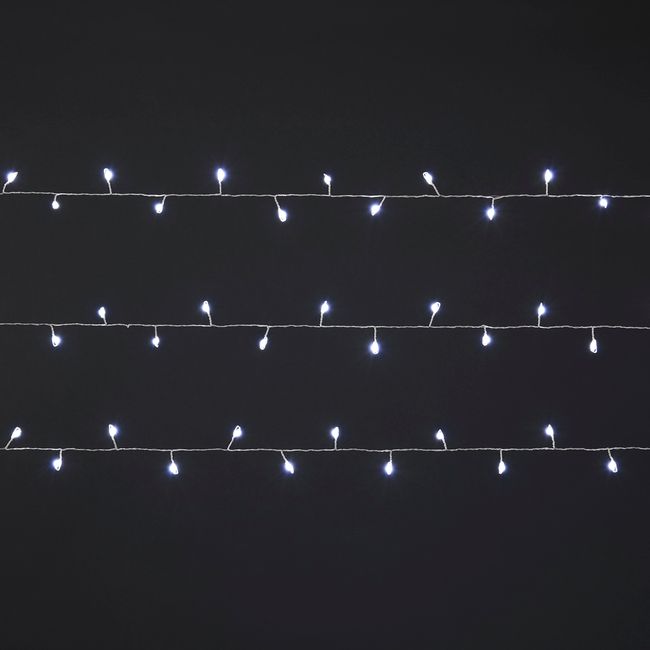 Lampki wewnętrzne 300 LED barwa zimna biała