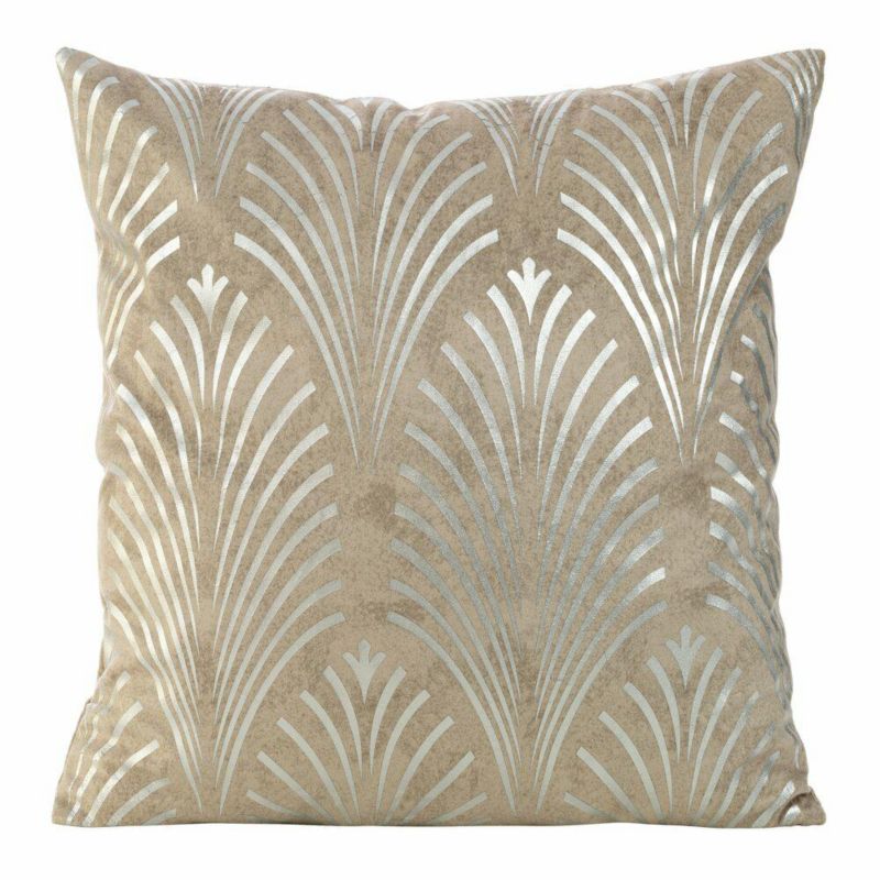 Poszewka Blink/27 Eurofirany dekoracyjna na poduszkę 45x45 Beżowa 1 szt.