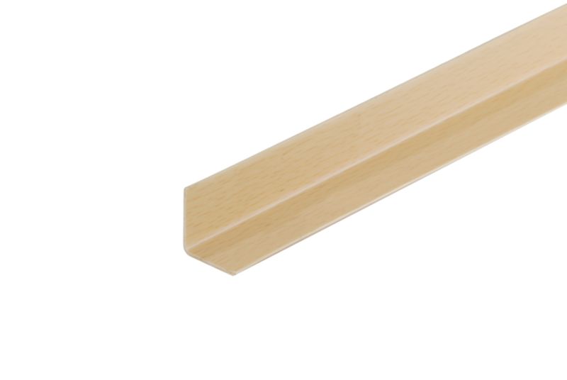 Listwa kątowa 25 x 25 mm buk jasny 2,75 m
