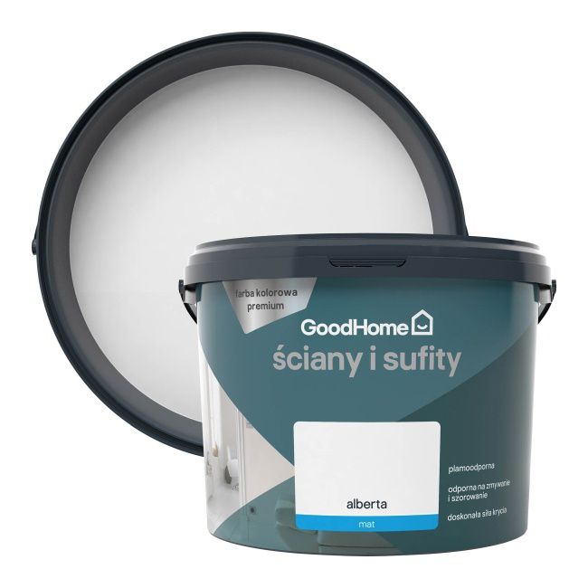 Farba plamoodporna GoodHome Premium Ściany i Sufity alberta 2,5 l