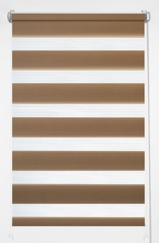 Roleta Dzień i Noc DECORI 70X230 02 jasnobrązowa 1szt