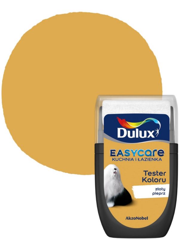 Farba Dulux EasyCare Kuchnia i Łazienka złoty pieprz 30 ml