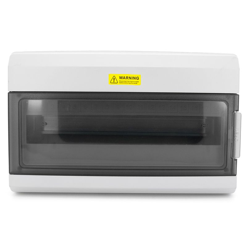 Rozdzielnica natynkowa 18 - modułowa ELS Elektrotechnika RN66-18, skrzynka hermetyczna IP66 1x18 1000V, odporna na UV, 1 szt.