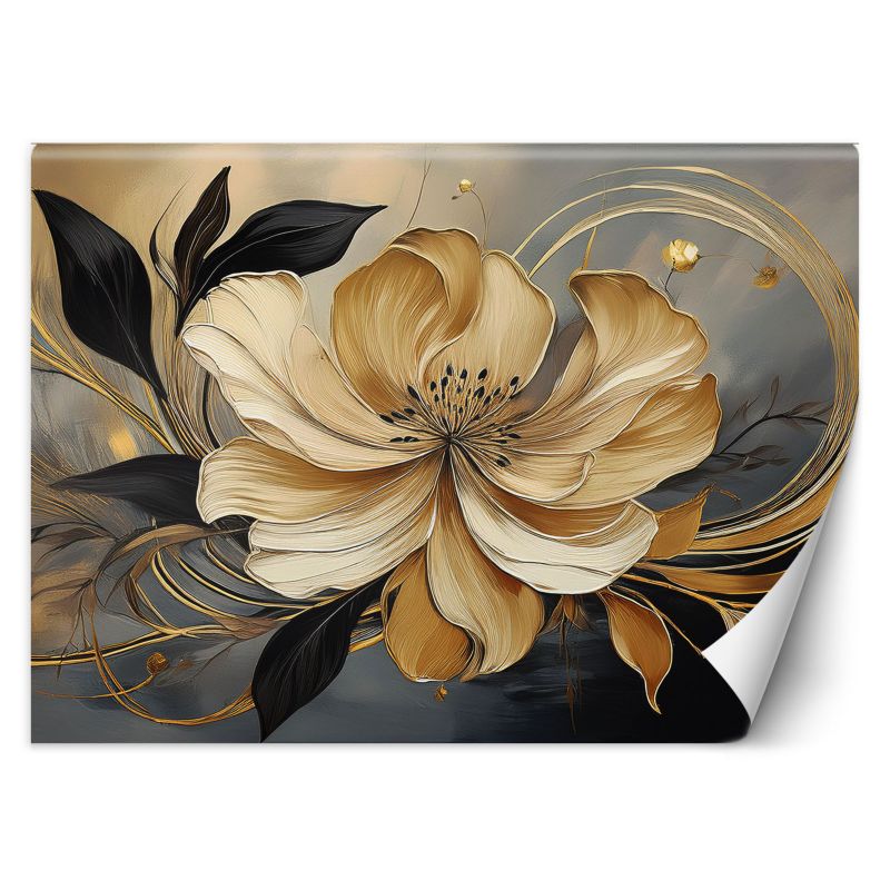 Fototapeta Feeby Beżowy kwiat Abstrakcja 450x315 1 szt