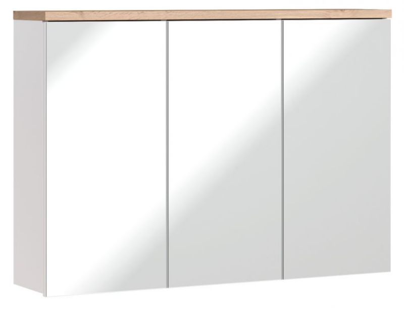 Szafka Comad łazienkowa BALI 845 100 cm biała z lustrem 1 szt