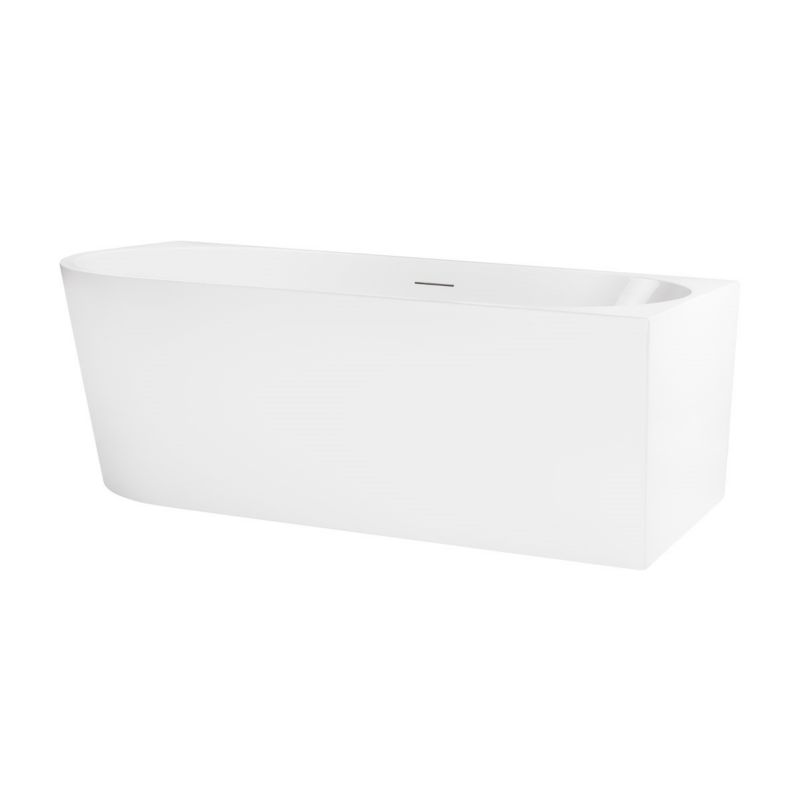 Wanna narożna Oltens Delva 150x75 cm, biała, akryl, wolnostojąca, 1 szt.