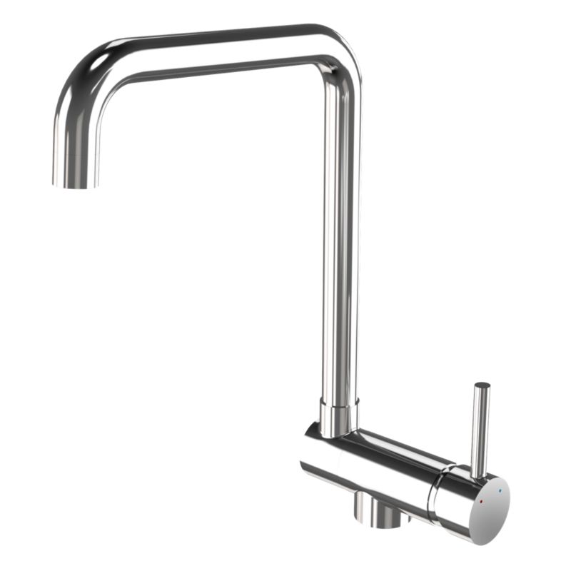 Bateria Kuchenna Podokienna Chrom Granitan Składana 1 szt.