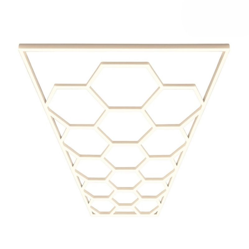 Lampa sufitowa Blaupunkt Hexagon biała modułowa wbudowany LED 650W 1 szt.