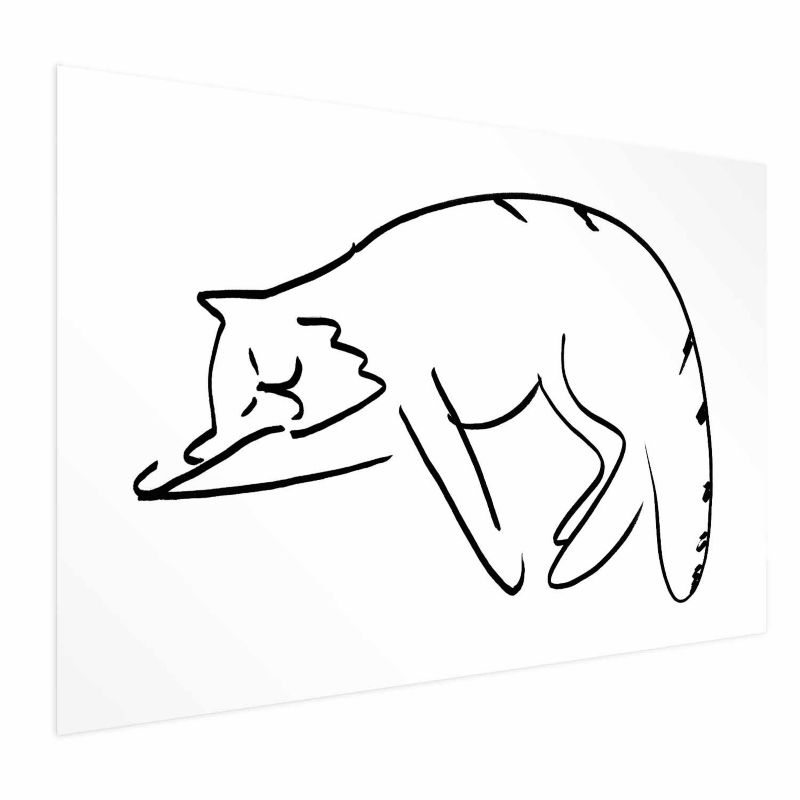 Plakat Artgeist Kocie sny 90x60 cm bez ramy 1 szt