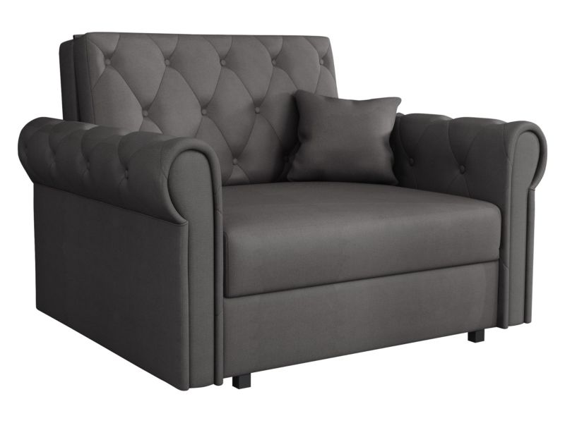 Kanapa rozkładana MIRJAN 24 Viva Roma I stalowy szary 1 szt.