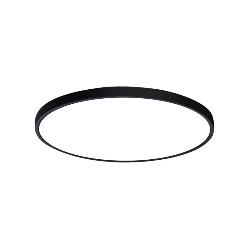 Plafon sufitowy nowoczesny Italux Alata czarno-biały LED 32W 2800K-6000K 3800lm IP20 wym: 2,4 x 40 x 40 cm - 1 szt.