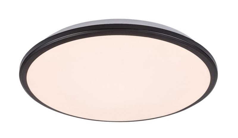 Plafon sufitowy nowoczesny Rabalux Engon czarno-biały LED 45W 3000K 2940lm IP20 wym: 7 x 48 x 48 cm tworzywo sztuczne - 1 szt.