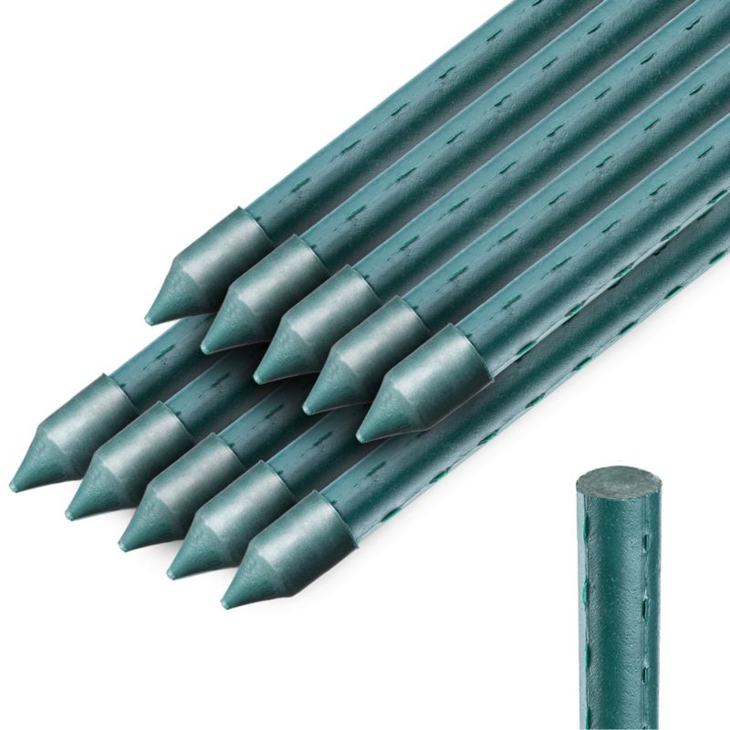 Palik KADAX Tyczka Do Roślin 90cm Podpora Pomidorów Kwiaty Powlekana 10szt