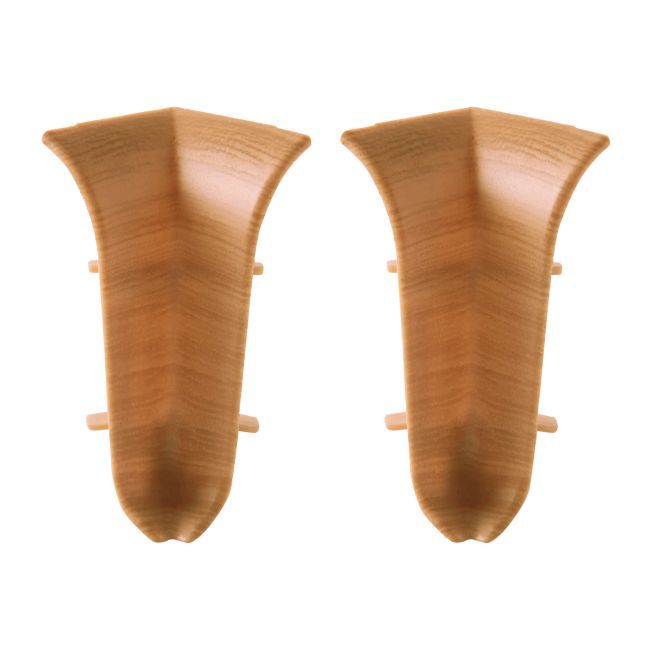Narożnik wewnętrzny do listwy GoodHome Duo PCV 59 mm decor 525 2 szt.