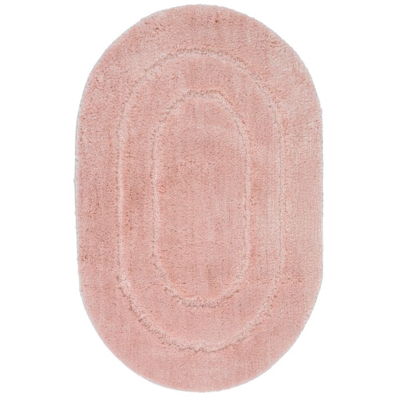 Dywanik łazienkowy Soft 50x80 cm e-floor owalny różowy 1 szt