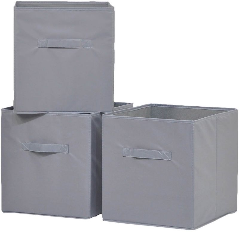 Pudełko 31 x 34 x 33 cm szare 3 szt.