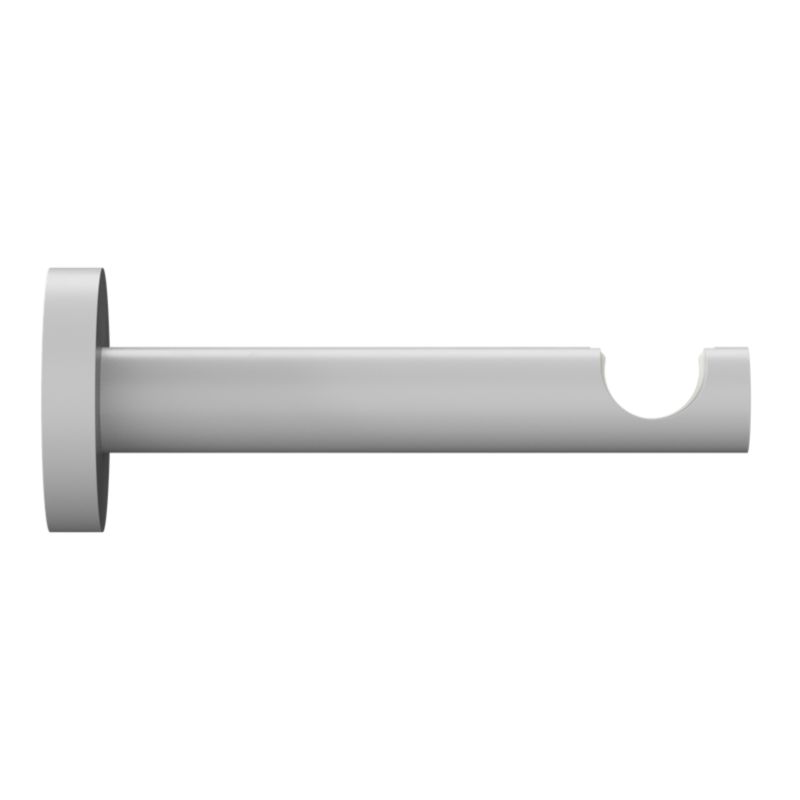 Wspornik ścienny pojedynczy GoodHome Anafi 19 mm biały