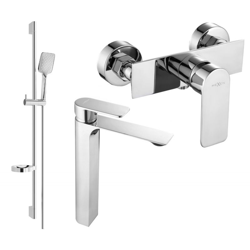 Zestaw prysznicowy Mexen Alexa chrom 1 szt.