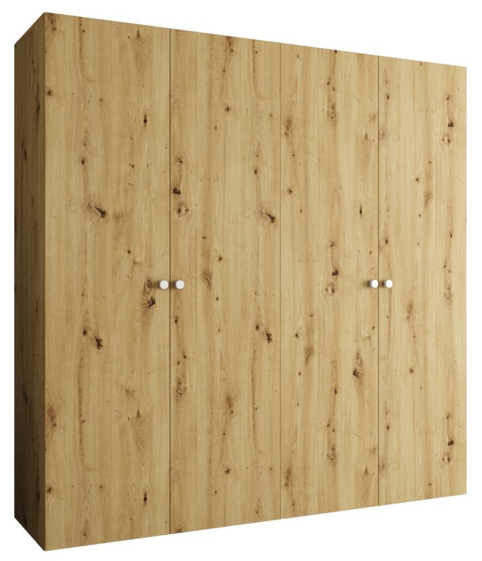 Szafa uchylna Abiks PARMA 1 200 wys. 202 cm Artisan + u. Srebrny 1 szt