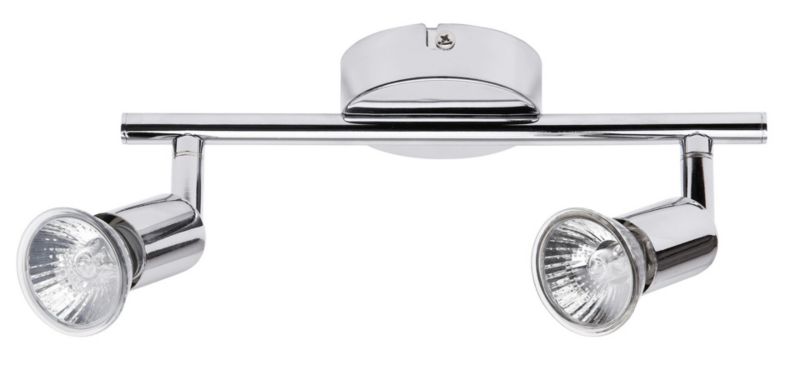 Lampa sufitowa Rabalux Norton chromowana 2 x GU10 x 50W wym: 8 x 25 x 13 cm - 1 szt.