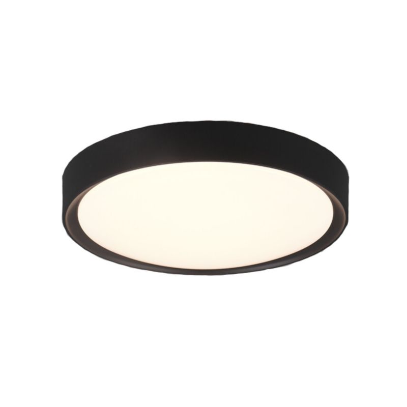 Plafon sufitowy nowoczesny Trio Clarimo czarno-biały LED 18W 3000K 1600 lm łazienkowy IP44 wym: 9 x 33 x 33 cm - 1 szt.