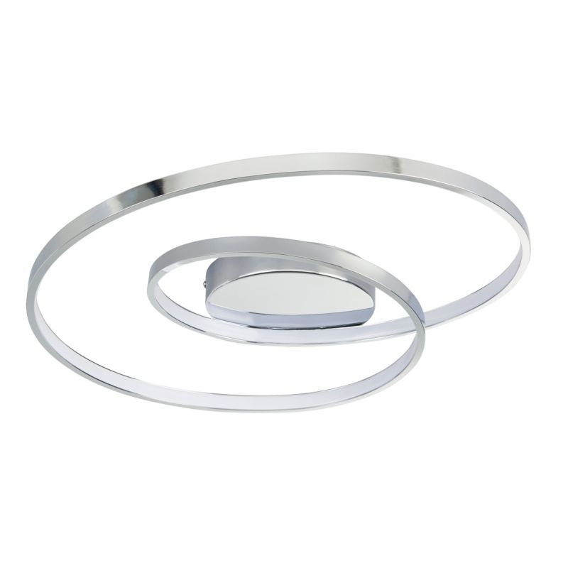 Plafon GoodHome Pegmati 2900 lm 3000 K chrom